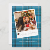 ブループレイドインスタントフォトハッピーホリデー (正面)