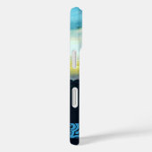 ブループレイドサンセット Case-Mate iPhoneケース (裏面 / 右)