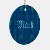 ブループレイドネームオーナメント セラミックオーナメント (右)
