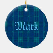 ブループレイドネームオーナメント セラミックオーナメント (裏面)