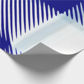 ブループレイドラッピング紙 ラッピングペーパー (角)