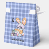 ブループレイド子供部屋アート – Bunny Favorites Boxes フェイバーボックス (裏面)