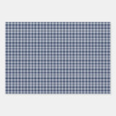 ブループレイド ラッピングペーパーシート (正面)