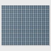 ブループレイド ラッピングペーパー (フラット)