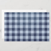 ブループレイド 便箋 (正面/裏面)