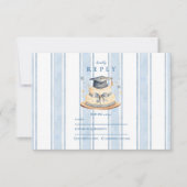 ブループレスクールTeddy Bear卒業 出欠カード (正面)