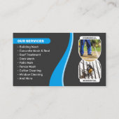 ブループレッシャーパワーウォッシングハウスウォッシング 名刺 (裏面)