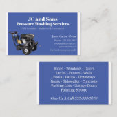 ブループレッシャ株式会社 名刺 (正面/裏面)