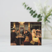 ブループレート ポストカード (スタンド正面)