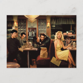 ブループレート ポストカード