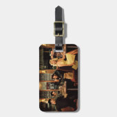 ブループレート ラゲッジタグ (正面縦)