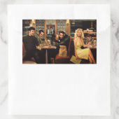 ブループレート 長方形シール (バッグ)