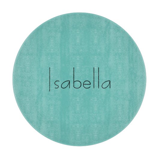 ブループレーンクリエイティブモダン名ミニマル主義者 カッティングボード (正面)