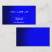 ブループロフェッショナルコンサルタントの名刺 名刺 (正面/裏面)