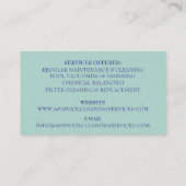 ブループールメンテナンス 名刺 (裏面)