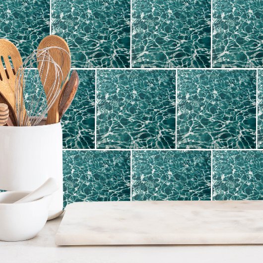 ブループール水 タイル