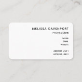 ブループール澄ん水写真名刺 名刺 (裏面)