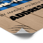 ブループ素朴ライドランバージャックエンベロープステーション ポスター (角)