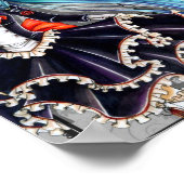 ブルーヘアロリータポスター ポスター (角)