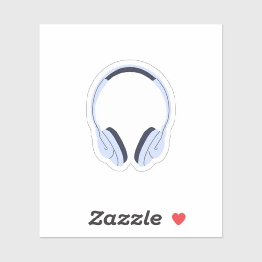 ブルーヘッドフォン シール (シート)