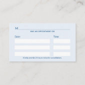 ブルーヘルメスロッドカドゥセウス水リップルメディカル 予約カード (裏面)