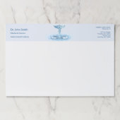 ブルーヘルメスロッド水リップルメディカルカドゥセウス ペーパーパッド (正面)