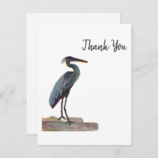 ブルーヘロンありがとう サンキューカード