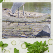 ブルーヘロンのキッチンタオル キッチンタオル (折り畳み)