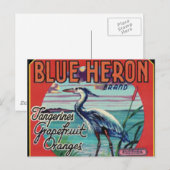 ブルーヘロンのブランドポストカード ポストカード (正面/裏面)