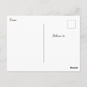 ブルーヘロンアットサンセット ポストカード (裏面)