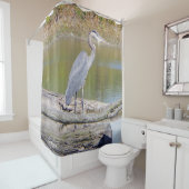 ブルーヘロンシャワーカーテン シャワーカーテン (インサイチュ)