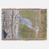 ブルーヘロンスローブランケット スローブランケット (正面)