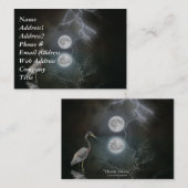 ブルーヘロンビジネスカード 名刺 (正面/裏面)