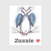 ブルーヘロンビニールステッカー シール (シート)