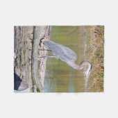 ブルーヘロンフリースブランケット フリースブランケット (正面(横))