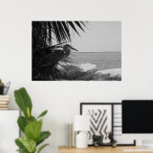 ブルーヘロンポスター ポスター (ホームオフィス)