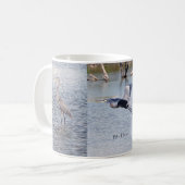 ブルーヘロンマグ コーヒーマグカップ (正面左)