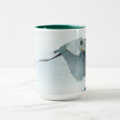 ブルーヘロンマグ（15オンス） マグカップ (中央)