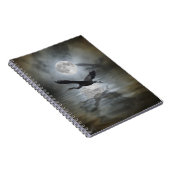 ブルーヘロンムーンワイルドアニマルノート ノートブック (右側)