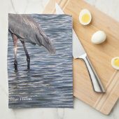 ブルーヘロン水キッチンタオル キッチンタオル (四つ折り)
