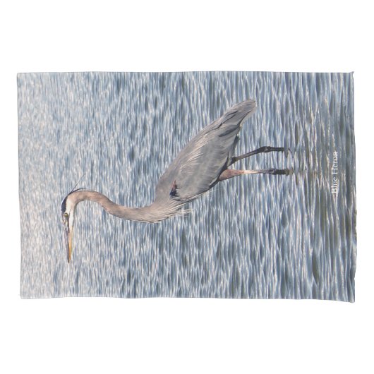 ブルーヘロン水枕ケース 枕カバー (正面)