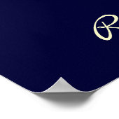 ブルーヘロン素晴らしアースデイのポスター ポスター (角)