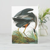 ブルーヘロン素晴らしバイジョンジェームズオードボン サンキューカード (スタンド正面)