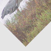 ブルーヘロン素晴らし鳥ワイルドライフフィッシュティッシュペーパー 薄葉紙 (詳細)