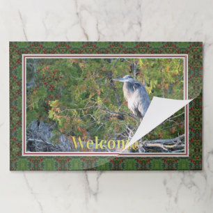 ブルーヘロン自然テーマ ペーパーパッド