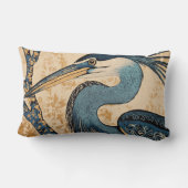 ブルーヘロン装飾用クッションII ランバークッション (裏面)