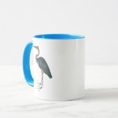 ブルーヘロン3 マグカップ (正面左)