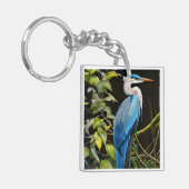 ブルーヘロン キーホルダー (正面左)