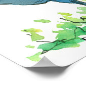 ブルーヘンチキン州バード・オブ・デラウェア ポスター (角)