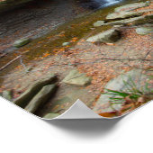 ブルーヘン滝、クヤホガバレー国立公園、OH ポスター (角)